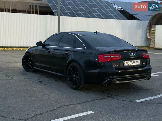 Черный Ауди А6, объемом двигателя 3 л и пробегом 210 тыс. км за 12300 $, фото 8 на Automoto.ua
