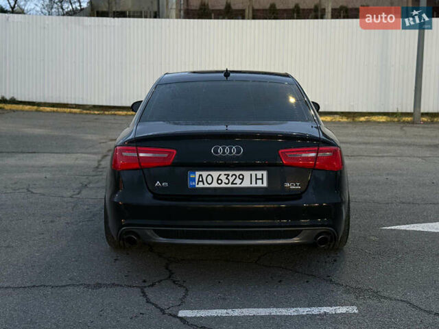 Черный Ауди А6, объемом двигателя 3 л и пробегом 210 тыс. км за 12300 $, фото 9 на Automoto.ua