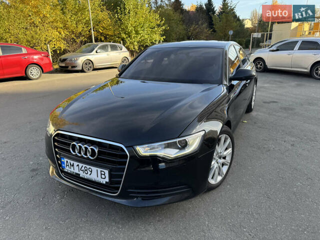 Ауді А6 2012 у Києві на Automoto.ua Чорний Ауді А6, об'ємом двигуна 2 л та пробігом 246 тис. км за 14500 $, фото 3 на Automoto.ua