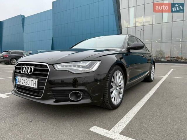 Черный Ауди А6, объемом двигателя 3 л и пробегом 330 тыс. км за 22900 $, фото 1 на Automoto.ua