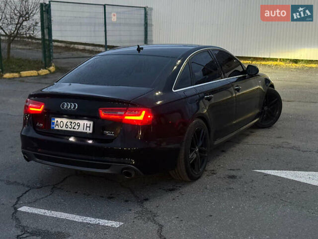 Черный Ауди А6, объемом двигателя 3 л и пробегом 210 тыс. км за 12300 $, фото 1 на Automoto.ua