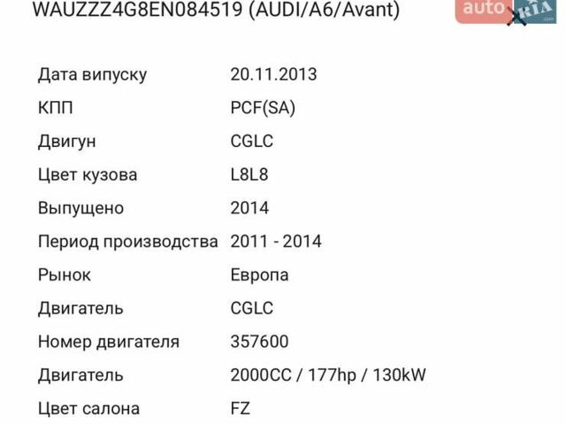Черный Ауди А6, объемом двигателя 1.97 л и пробегом 311 тыс. км за 14700 $, фото 16 на Automoto.ua