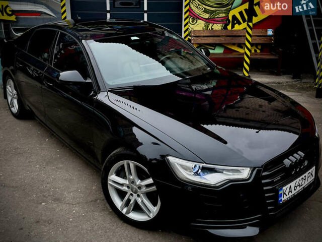 Ауди А6 2013 в Киеве на Automoto.ua Черный Ауди А6, объемом двигателя 2 л и пробегом 183 тыс. км за 12500 $, фото 1 на Automoto.ua