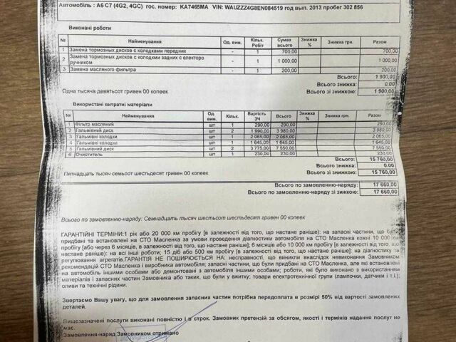 Черный Ауди А6, объемом двигателя 2 л и пробегом 308 тыс. км за 13500 $, фото 15 на Automoto.ua