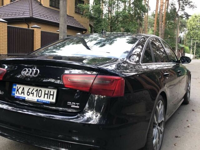 Черный Ауди А6, объемом двигателя 3 л и пробегом 200 тыс. км за 13900 $, фото 2 на Automoto.ua