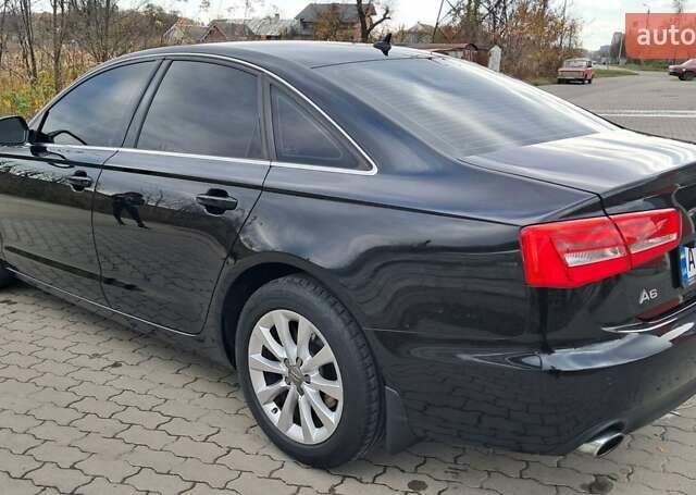 Черный Ауди А6, объемом двигателя 1.98 л и пробегом 205 тыс. км за 12500 $, фото 13 на Automoto.ua