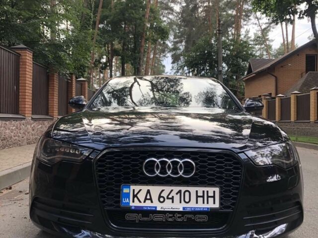 Черный Ауди А6, объемом двигателя 3 л и пробегом 200 тыс. км за 13900 $, фото 1 на Automoto.ua
