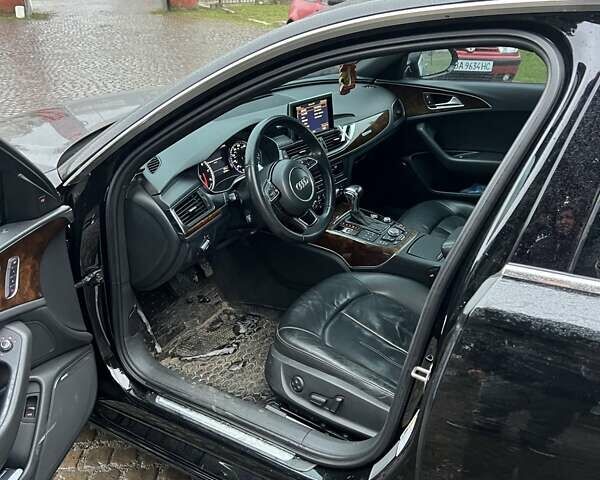 Черный Ауди А6, объемом двигателя 1.98 л и пробегом 267 тыс. км за 13000 $, фото 6 на Automoto.ua