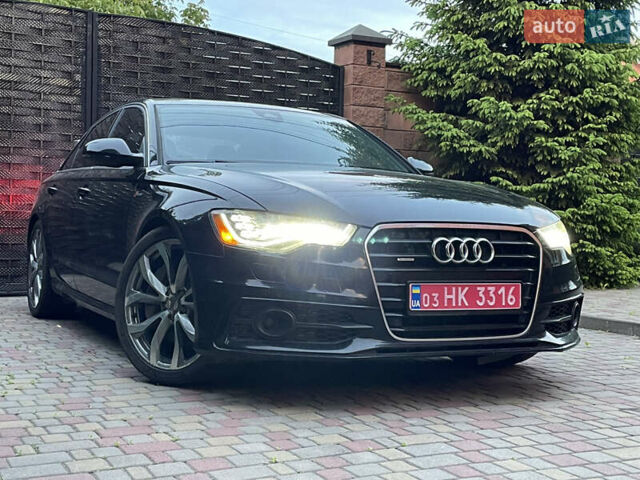 Черный Ауди А6, объемом двигателя 3 л и пробегом 217 тыс. км за 11950 $, фото 1 на Automoto.ua