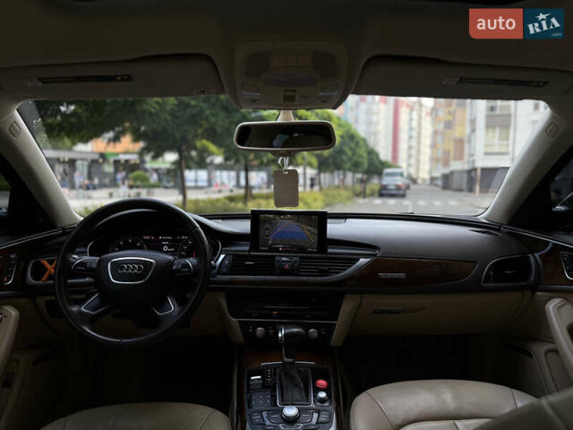 Ауди А6 2014 в Ивано-Франковске на Automoto.ua Черный Ауди А6, объемом двигателя 3 л и пробегом 180 тыс. км за 19999 $, фото 22 на Automoto.ua