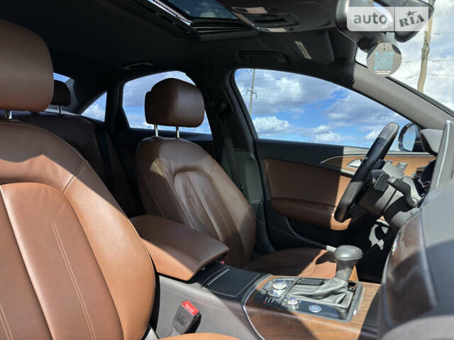 Ауди А6 2014 в Ивано-Франковске на Automoto.ua Черный Ауди А6, объемом двигателя 3 л и пробегом 174 тыс. км за 14800 $, фото 12 на Automoto.ua