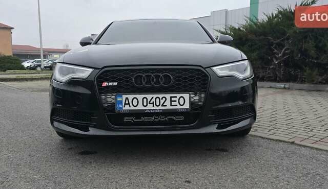 Ауді А6 2014 у Ужгороді на Automoto.ua Чорний Ауді А6, об'ємом двигуна 1.98 л та пробігом 272 тис. км за 13200 $, фото 2 на Automoto.ua