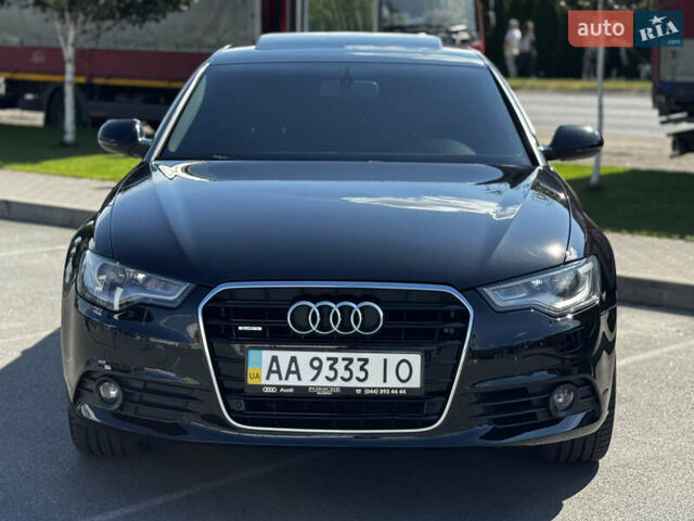 Черный Ауди А6, объемом двигателя 3 л и пробегом 160 тыс. км за 17000 $, фото 1 на Automoto.ua