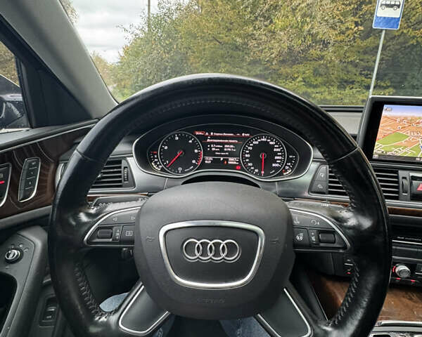 Ауди А6 2014 в Ивано-Франковске на Automoto.ua Черный Ауди А6, объемом двигателя 3 л и пробегом 196 тыс. км за 18300 $, фото 9 на Automoto.ua