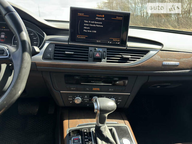 Ауди А6 2014 в Ивано-Франковске на Automoto.ua Черный Ауди А6, объемом двигателя 3 л и пробегом 174 тыс. км за 14800 $, фото 8 на Automoto.ua