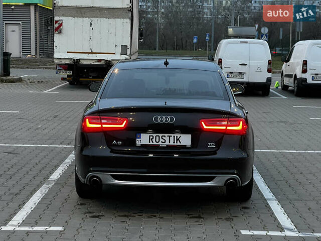 Черный Ауди А6, объемом двигателя 2.97 л и пробегом 402 тыс. км за 13800 $, фото 5 на Automoto.ua