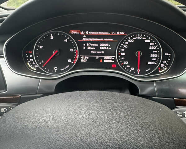 Ауди А6 2014 в Ивано-Франковске на Automoto.ua Черный Ауди А6, объемом двигателя 3 л и пробегом 196 тыс. км за 18300 $, фото 8 на Automoto.ua