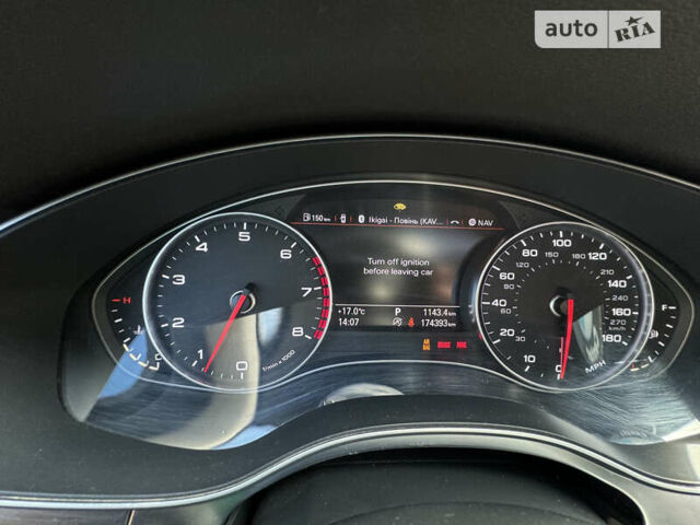 Ауди А6 2014 в Ивано-Франковске на Automoto.ua Черный Ауди А6, объемом двигателя 3 л и пробегом 174 тыс. км за 14800 $, фото 9 на Automoto.ua
