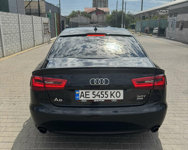 Черный Ауди А6, объемом двигателя 3 л и пробегом 160 тыс. км за 14700 $, фото 3 на Automoto.ua