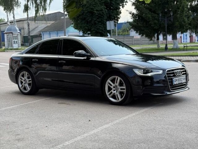 Черный Ауди А6, объемом двигателя 3 л и пробегом 218 тыс. км за 19200 $, фото 1 на Automoto.ua