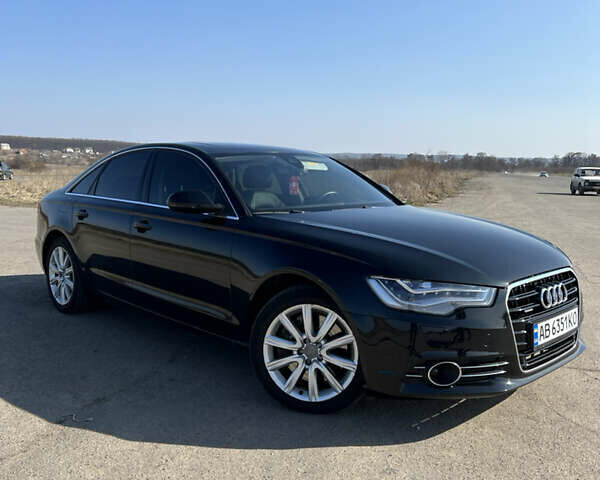 Ауди А6 2014 в Виннице на Automoto.ua Черный Ауди А6, объемом двигателя 3 л и пробегом 182 тыс. км за 12500 $, фото 1 на Automoto.ua