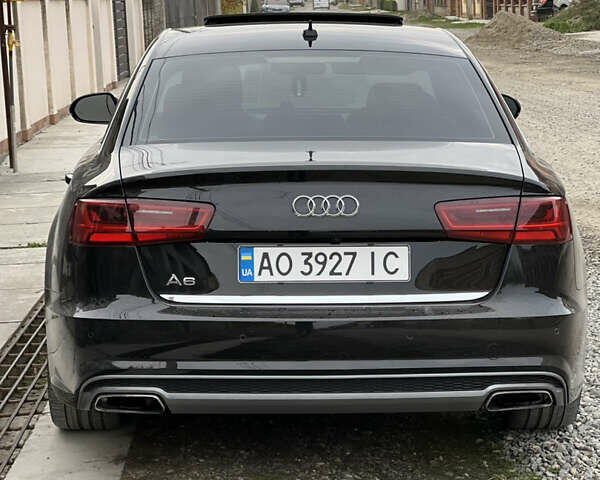 Ауді А6 2015 у Виноградове на Automoto.ua Чорний Ауді А6, об'ємом двигуна 2 л та пробігом 318 тис. км за 13800 $, фото 9 на Automoto.ua