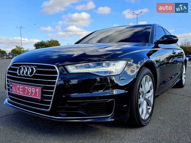 Ауди А6 2015 в Днепре (Днепропетровске) на Automoto.ua Черный Ауди А6, объемом двигателя 2 л и пробегом 160 тыс. км за 21300 $, фото 1 на Automoto.ua