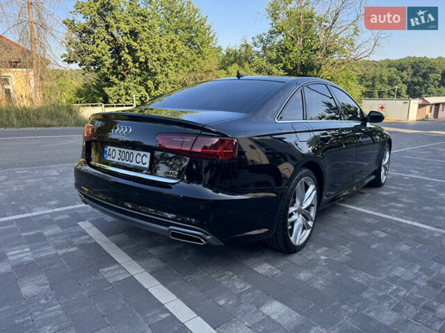 Ауді А6 2015 у Ужгороді на Automoto.ua Чорний Ауді А6, об'ємом двигуна 2.97 л та пробігом 147 тис. км за 26600 $, фото 2 на Automoto.ua