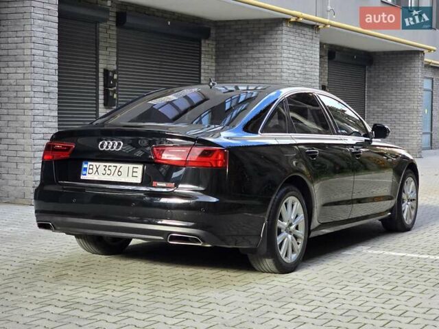 Ауді А6 2015 у Хмельницькому на Automoto.ua Чорний Ауді А6, об'ємом двигуна 1.97 л та пробігом 238 тис. км за 19999 $, фото 9 на Automoto.ua