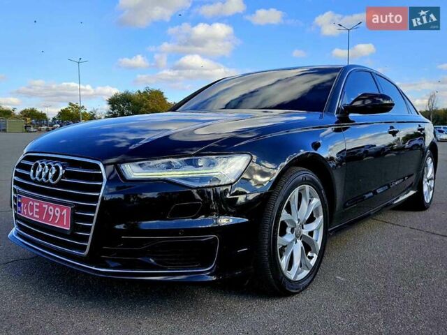 Ауди А6 2015 в Днепре (Днепропетровске) на Automoto.ua Черный Ауди А6, объемом двигателя 2 л и пробегом 160 тыс. км за 21300 $, фото 2 на Automoto.ua