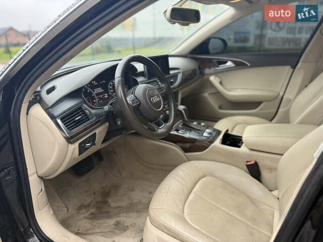 Ауді А6 2015 у Львові на Automoto.ua Чорний Ауді А6, об'ємом двигуна 2 л та пробігом 258 тис. км за 10300 $, фото 14 на Automoto.ua