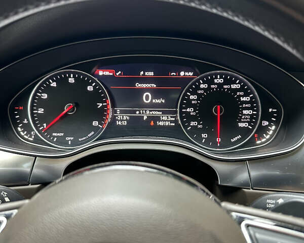 Ауді А6 2015 у Львові на Automoto.ua Чорний Ауді А6, об'ємом двигуна 2 л та пробігом 150 тис. км за 17500 $, фото 9 на Automoto.ua