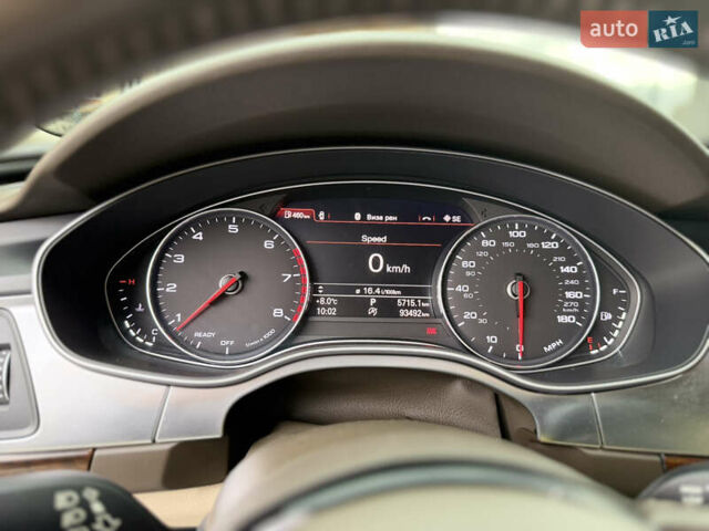 Ауді А6 2015 у Фастове на Automoto.ua Чорний Ауді А6, об'ємом двигуна 3 л та пробігом 94 тис. км за 20500 $, фото 14 на Automoto.ua