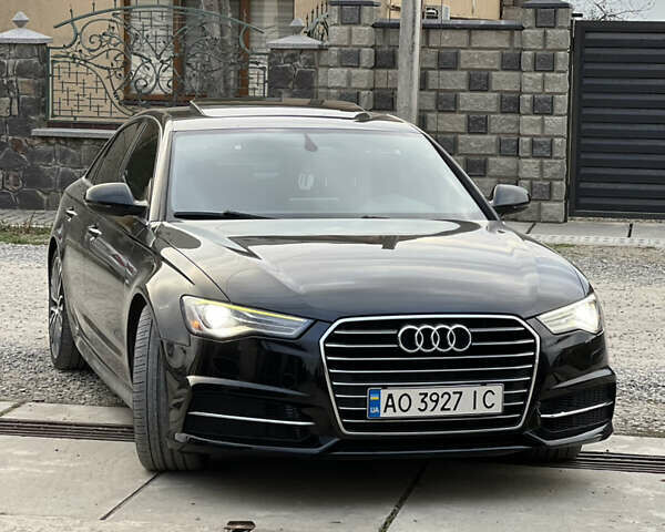Ауді А6 2015 у Виноградове на Automoto.ua Чорний Ауді А6, об'ємом двигуна 2 л та пробігом 318 тис. км за 13800 $, фото 1 на Automoto.ua