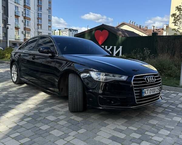 Ауді А6 2015 у Івано-Франківську на Automoto.ua Чорний Ауді А6, об'ємом двигуна 3 л та пробігом 218 тис. км за 26299 $, фото 6 на Automoto.ua