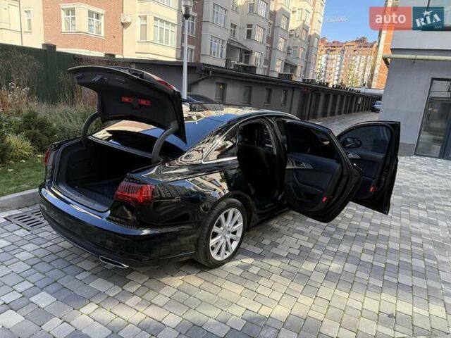 Ауді А6 2015 у Івано-Франківську на Automoto.ua Чорний Ауді А6, об'ємом двигуна 3 л та пробігом 218 тис. км за 26299 $, фото 23 на Automoto.ua