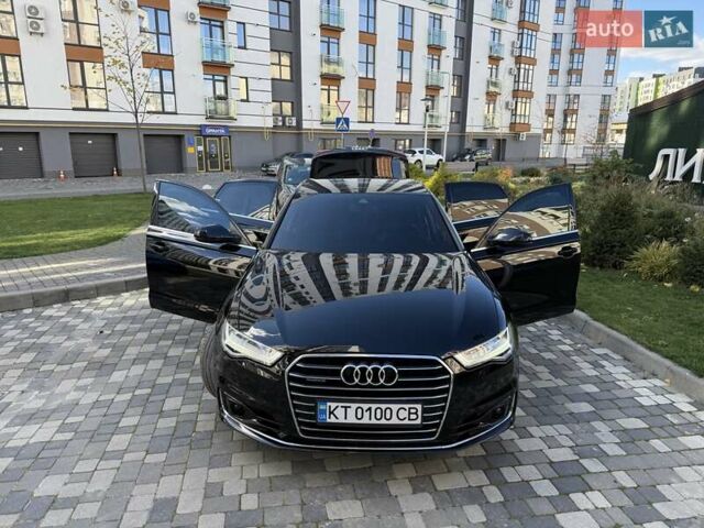 Ауді А6 2015 у Івано-Франківську на Automoto.ua Чорний Ауді А6, об'ємом двигуна 3 л та пробігом 218 тис. км за 26299 $, фото 18 на Automoto.ua