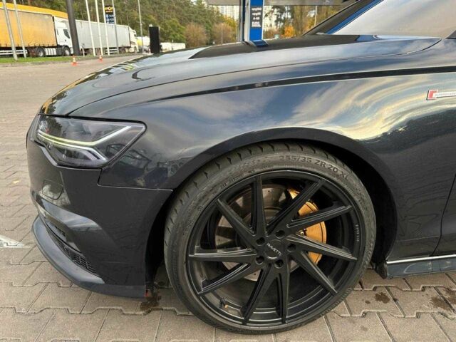 Черный Ауди А6, объемом двигателя 3 л и пробегом 140 тыс. км за 343 $, фото 1 на Automoto.ua