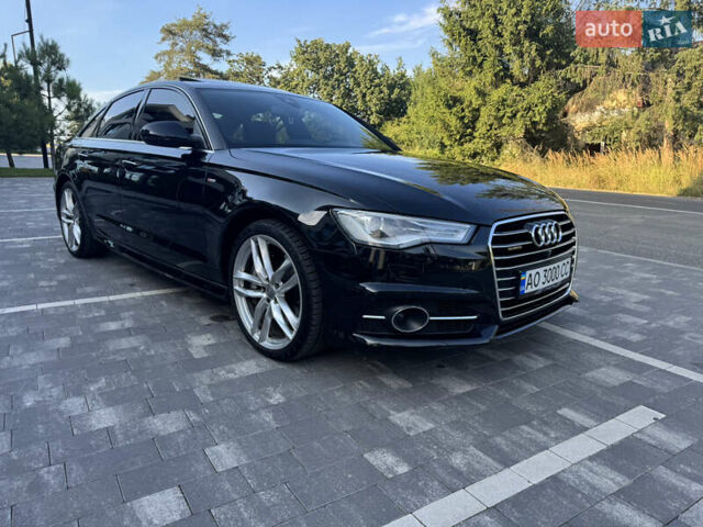 Ауді А6 2015 у Ужгороді на Automoto.ua Чорний Ауді А6, об'ємом двигуна 2.97 л та пробігом 147 тис. км за 26600 $, фото 1 на Automoto.ua