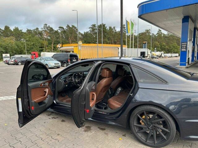Черный Ауди А6, объемом двигателя 3 л и пробегом 140 тыс. км за 343 $, фото 5 на Automoto.ua