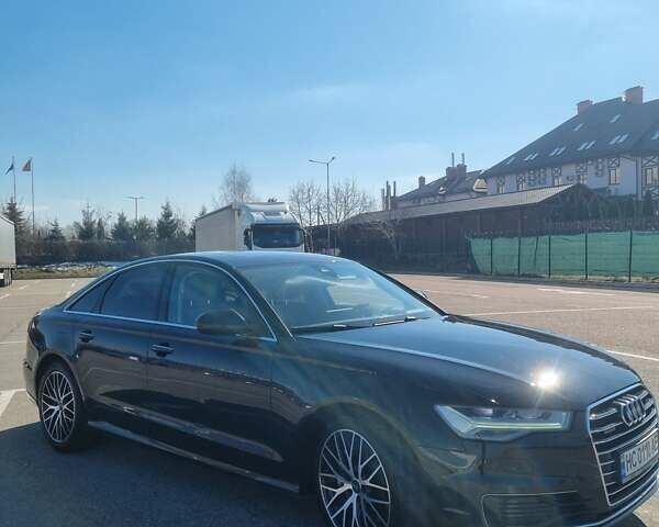 Черный Ауди А6, объемом двигателя 3 л и пробегом 220 тыс. км за 19500 $, фото 2 на Automoto.ua