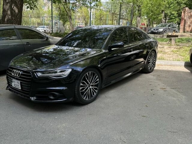 Черный Ауди А6, объемом двигателя 3 л и пробегом 230 тыс. км за 18200 $, фото 2 на Automoto.ua