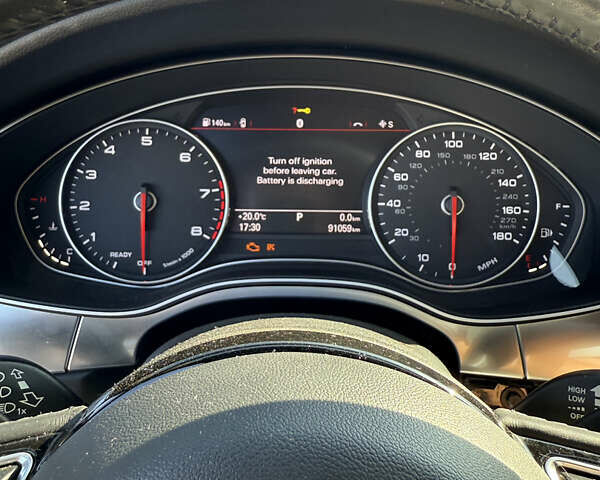 Черный Ауди А6, объемом двигателя 2 л и пробегом 91 тыс. км за 17300 $, фото 5 на Automoto.ua