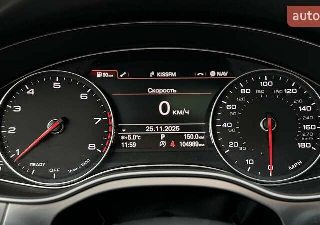 Чорний Ауді А6, об'ємом двигуна 1.98 л та пробігом 104 тис. км за 27500 $, фото 31 на Automoto.ua