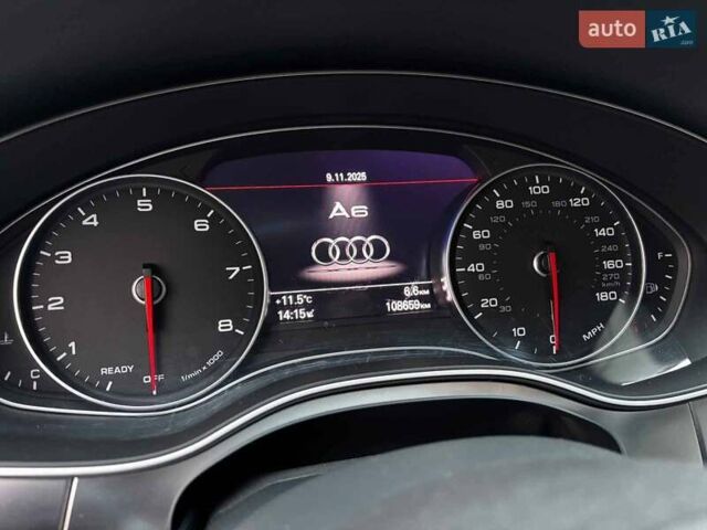 Чорний Ауді А6, об'ємом двигуна 2 л та пробігом 108 тис. км за 18490 $, фото 24 на Automoto.ua