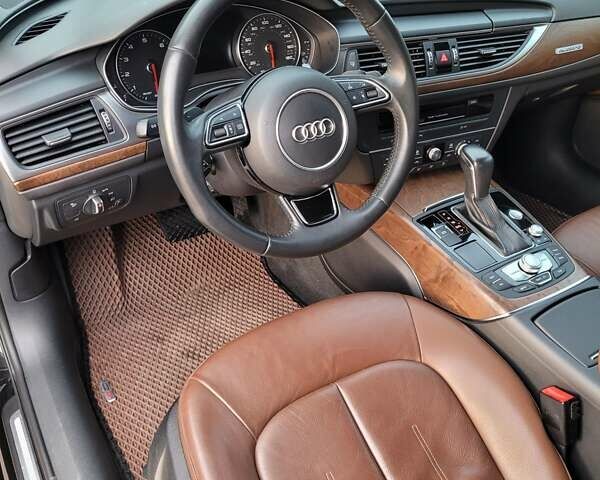 Черный Ауди А6, объемом двигателя 2 л и пробегом 184 тыс. км за 19300 $, фото 24 на Automoto.ua