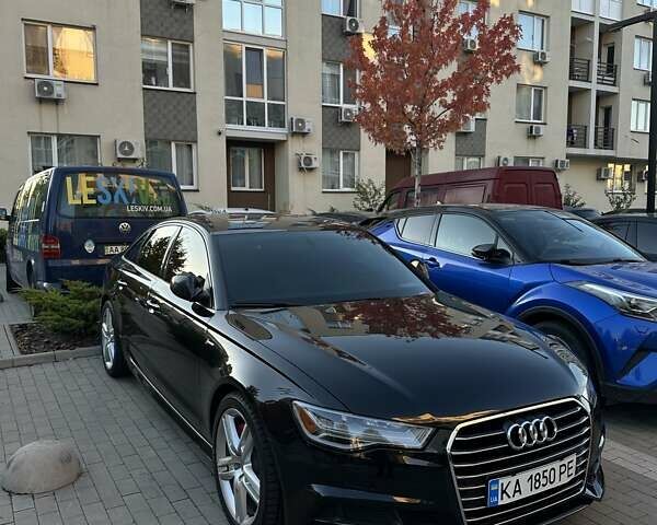 Черный Ауди А6, объемом двигателя 3 л и пробегом 225 тыс. км за 23500 $, фото 2 на Automoto.ua