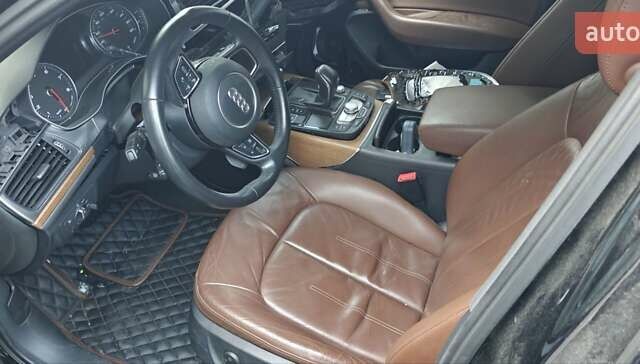 Черный Ауди А6, объемом двигателя 3 л и пробегом 152 тыс. км за 6500 $, фото 7 на Automoto.ua
