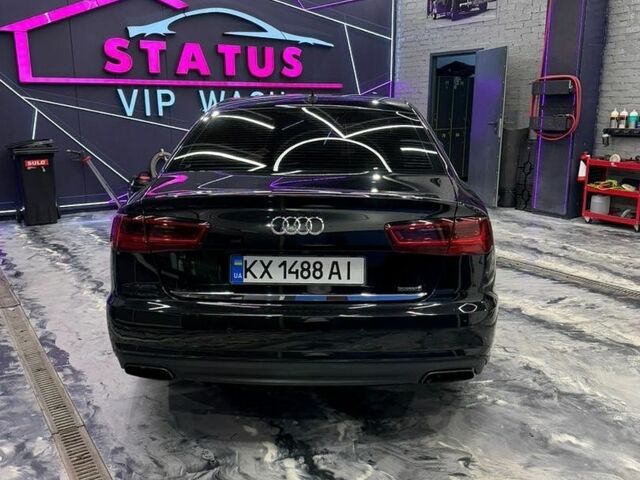 Черный Ауди А6, объемом двигателя 2 л и пробегом 210 тыс. км за 16300 $, фото 2 на Automoto.ua