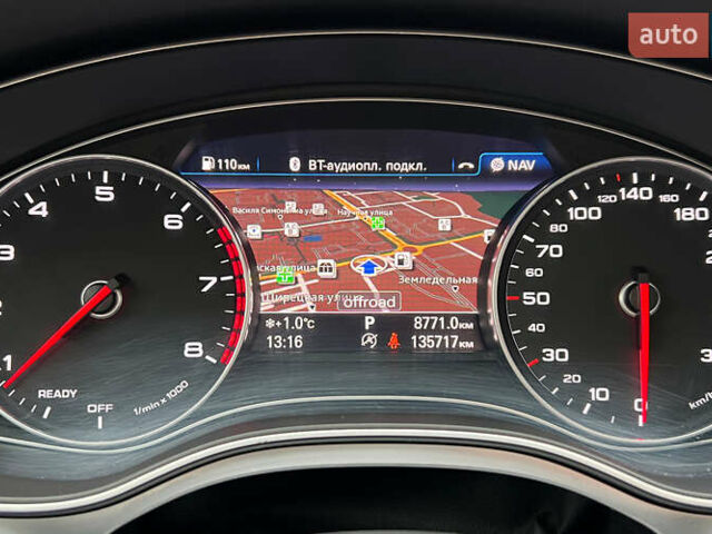 Черный Ауди А6, объемом двигателя 3 л и пробегом 135 тыс. км за 19999 $, фото 15 на Automoto.ua